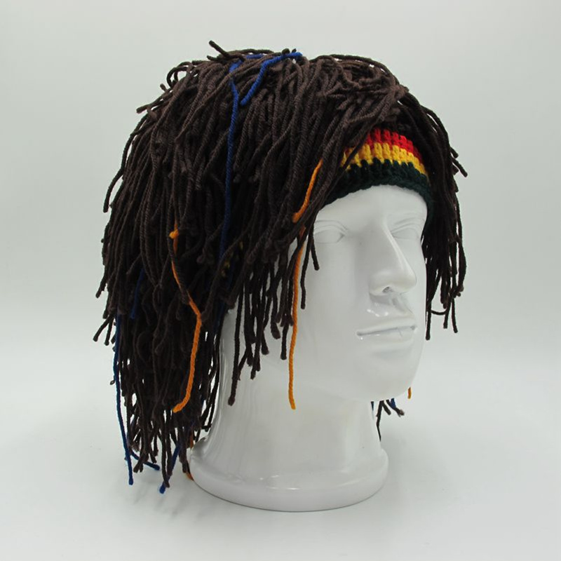 Bonnet Rasta dreadlocks reggae jamaïcain caribéen