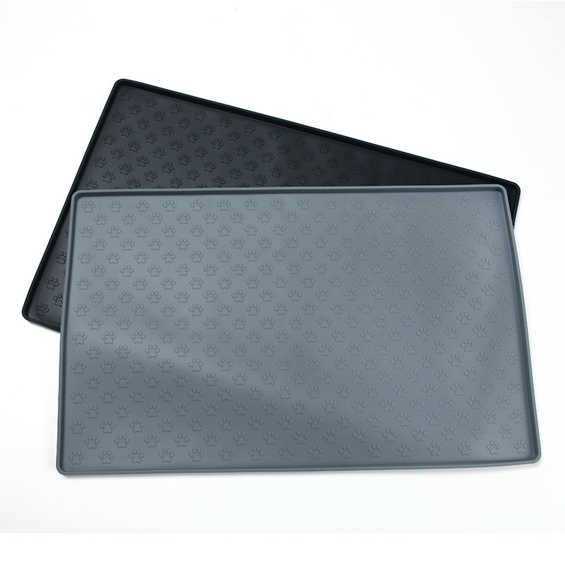 Tapis silicone imperméable facile nettoyer carreau animal