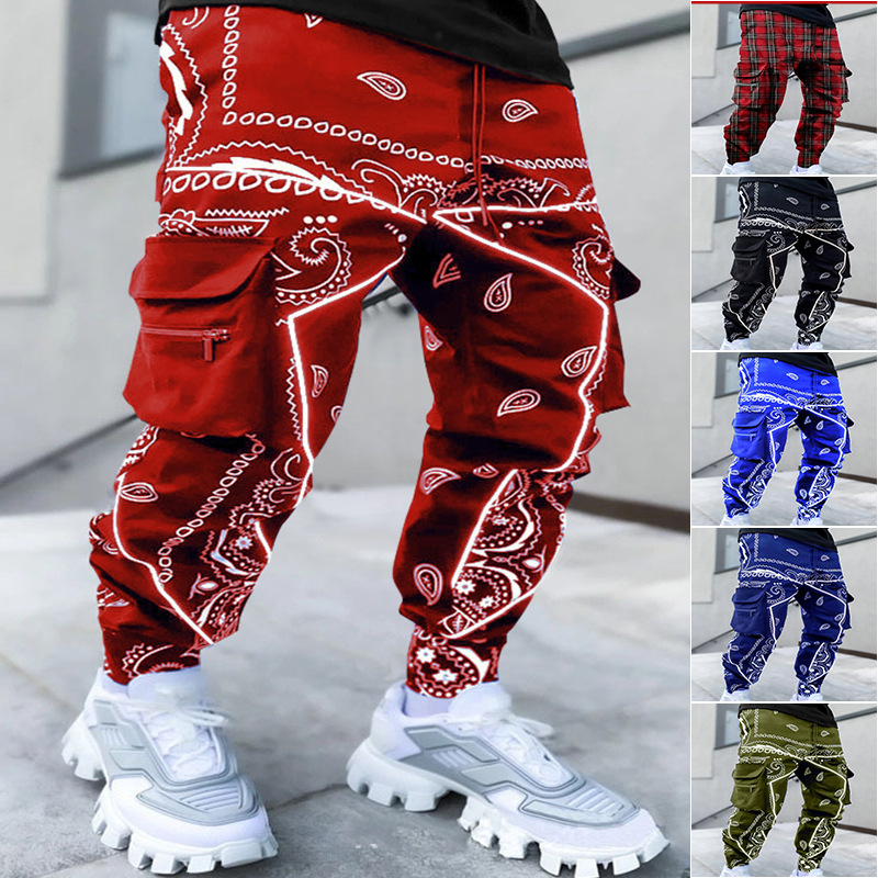 Pantalon ample homme style harem casual