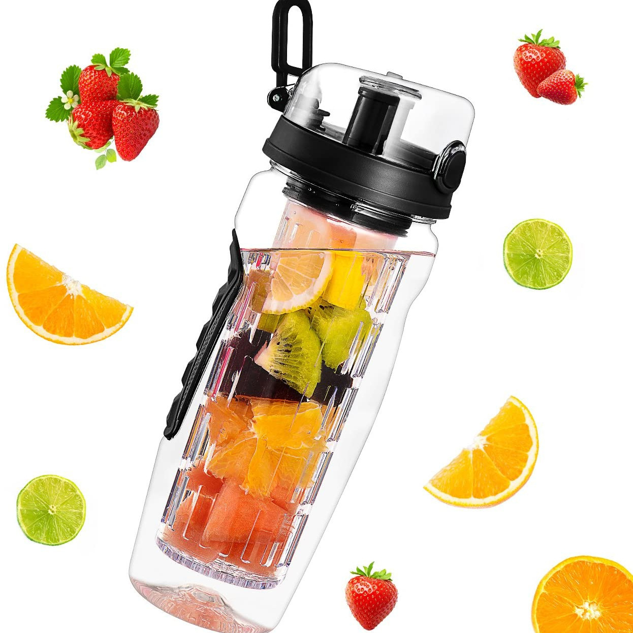 Bouteille infuseur fruits 32oz BPA free - Gourde sport