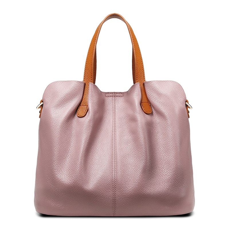 Sac Fourre-tout Cuir Doux Casual Femme