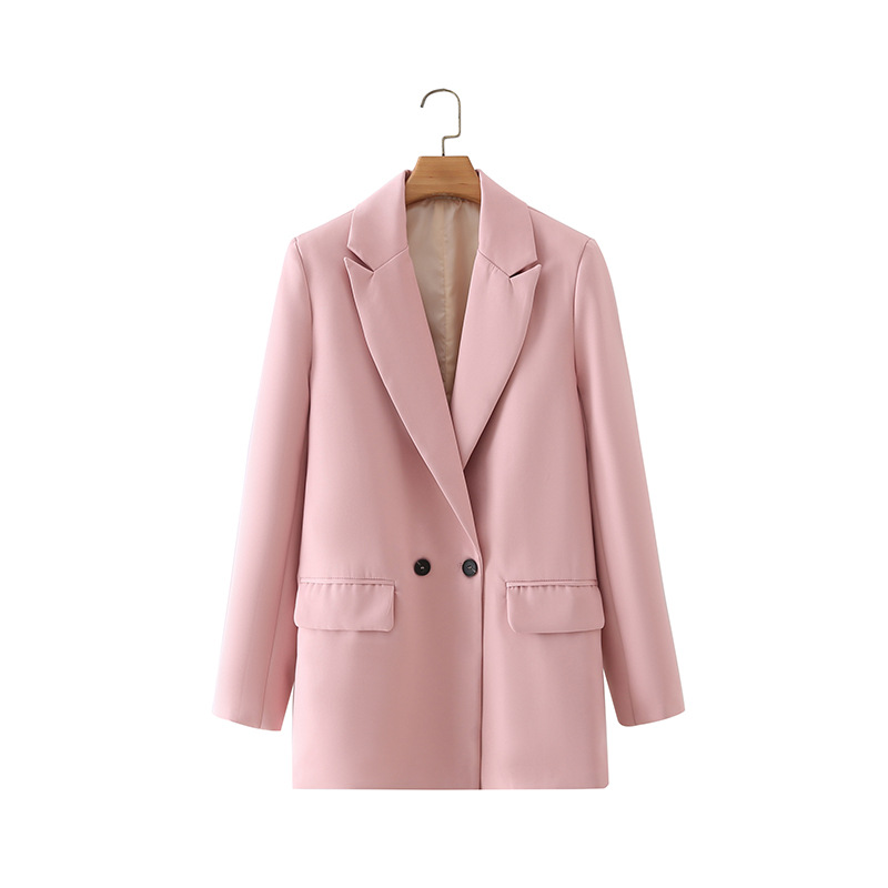 Veste costume double boutonnage loose casual