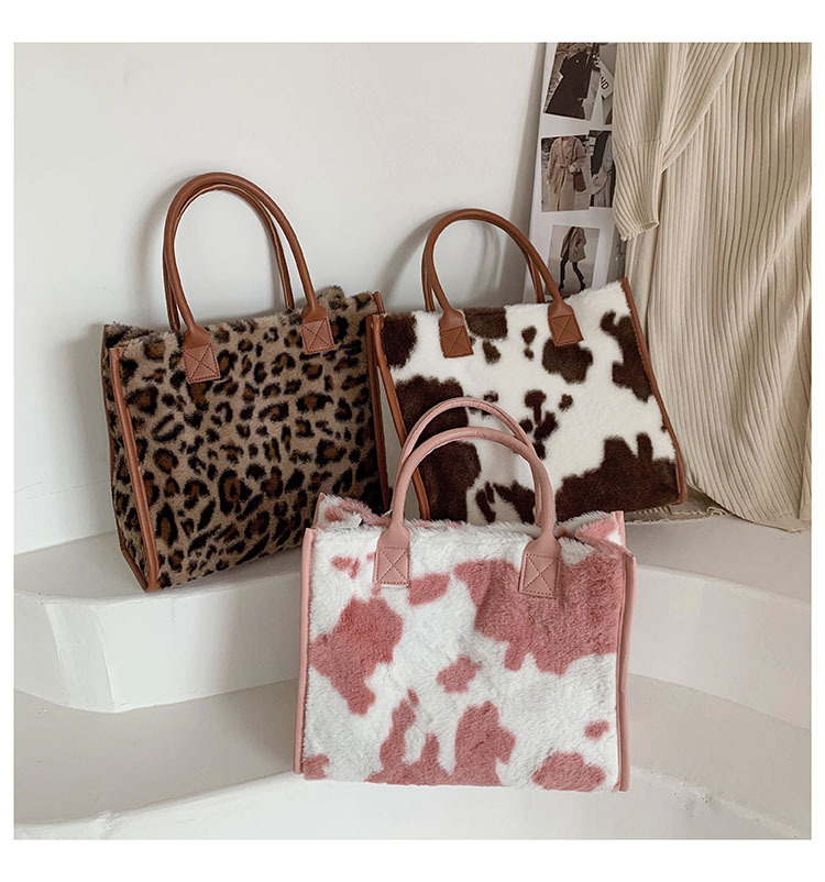 Sac à main capacité style coréen peluche