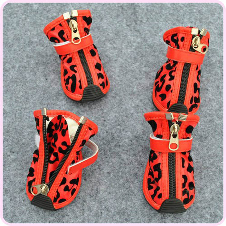 Chaussures animal imprimé léopard PU mode