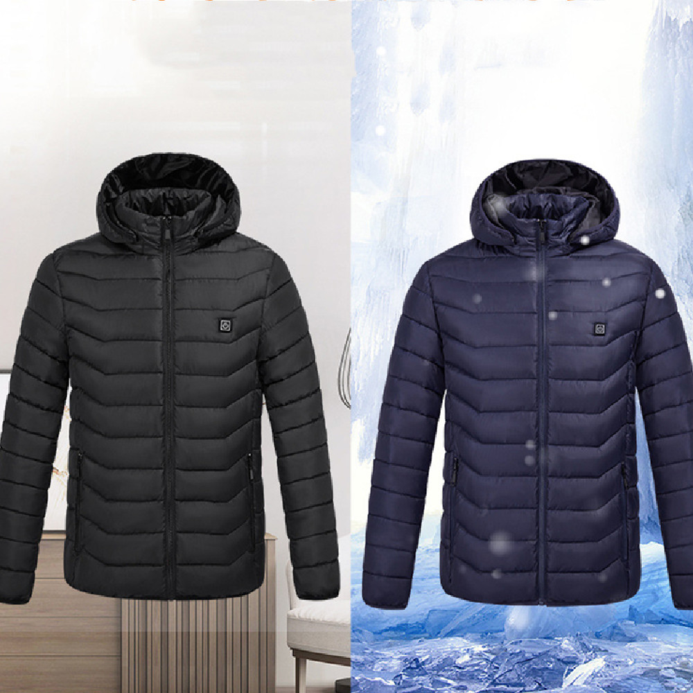 Veste chauffante électrique grande taille hiver