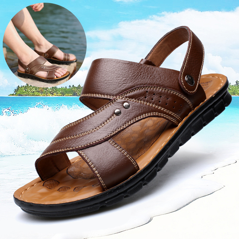 Sandales hommes été plage bretelle ajustable