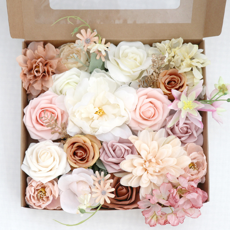 Boîte Fleurs Mariage Anniversaire Bouquet Demoiselle