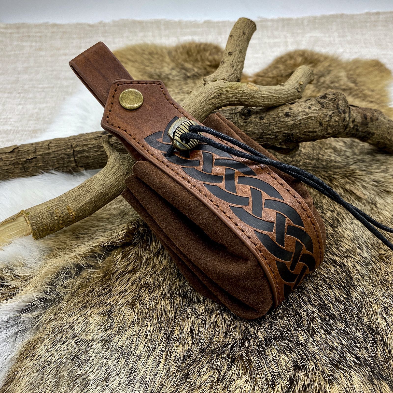 Sac Viking médiéval porte-monnaie bandoulière
