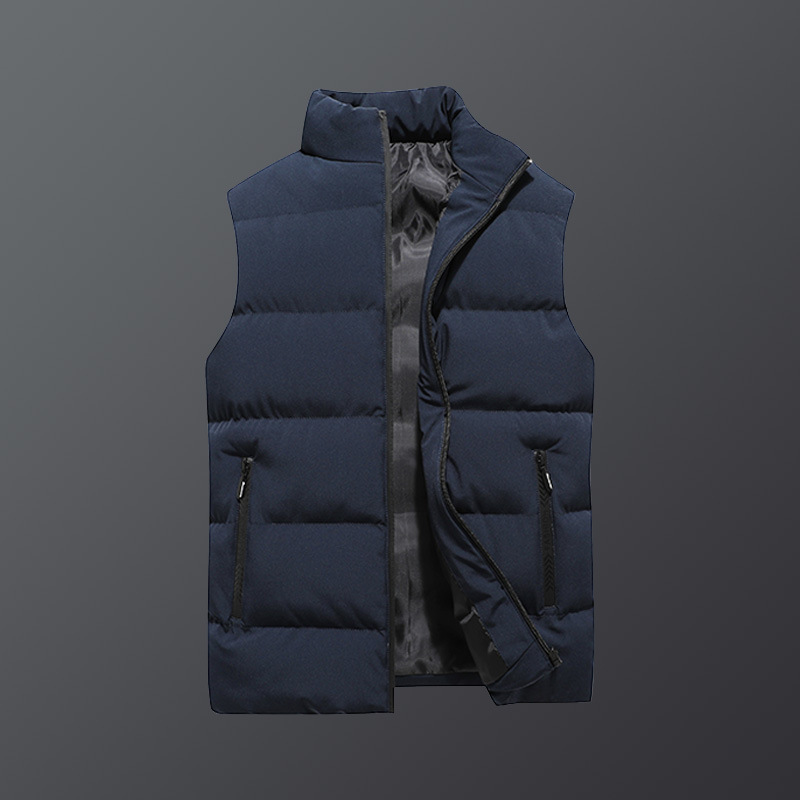 Gilet manteau coton homme épais grande taille