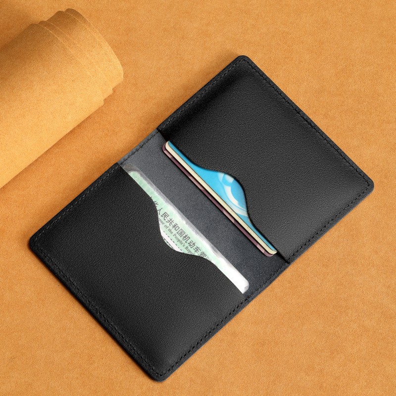 Porte-cartes cuir bovin ultra-mince
