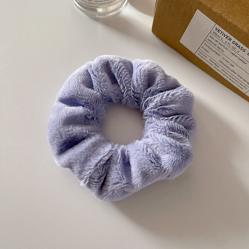 Élastique cheveux peluche gros intestin