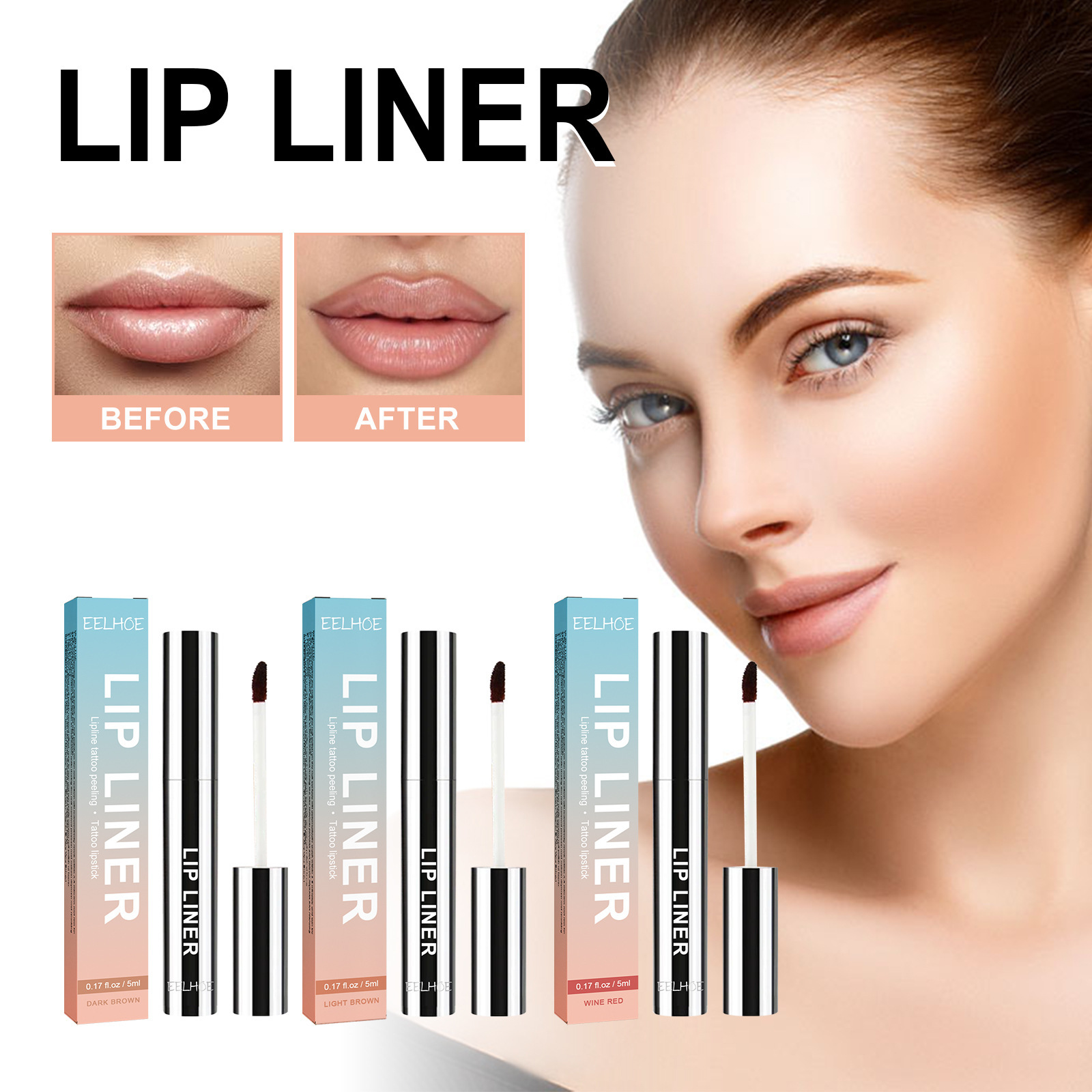 Crayon lèvres waterproof contour