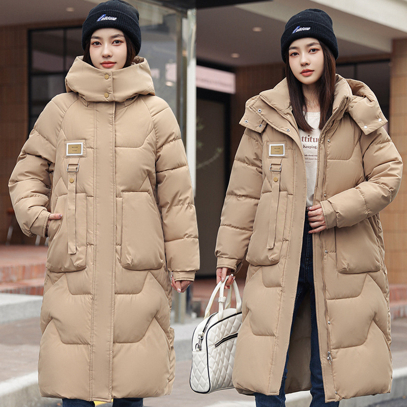 Manteau femme mi-long capuchon amovible