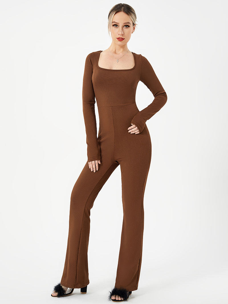 Combinaison femme ample casual élasticité haute