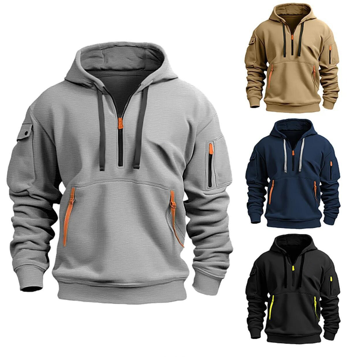 Hoodie oversize homme femme grande taille