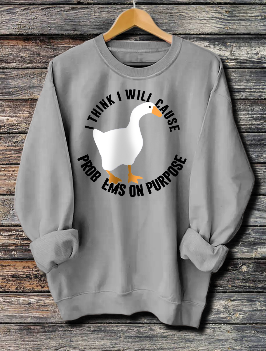Hoodie imprimé manches longues femme