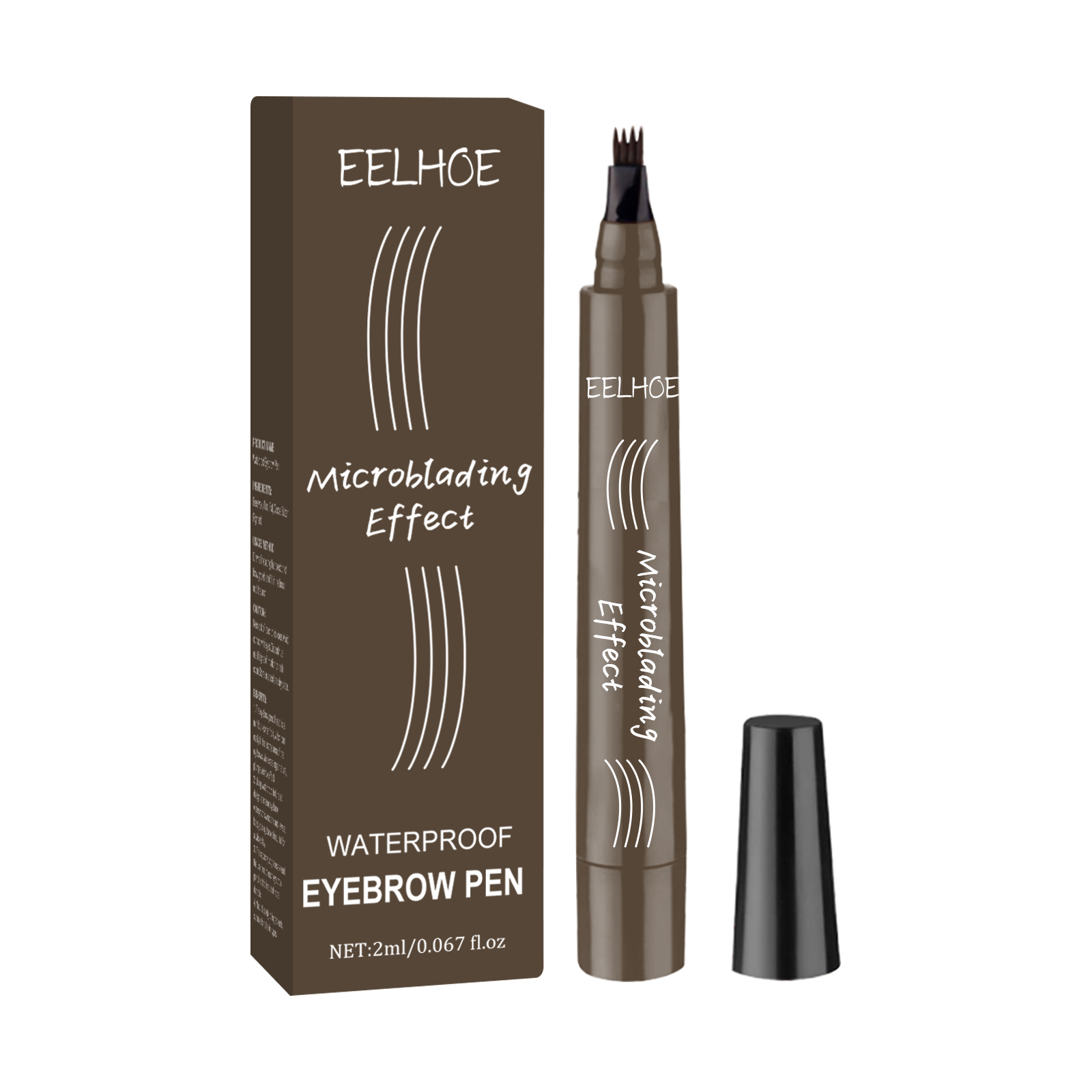 EELHOE Crayon à sourcils aquarelle 4 teintes