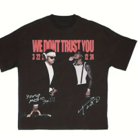 T-shirt Imprimé Manches Courtes Homme