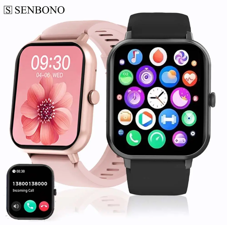 Montre ZL54CJ appels Bluetooth, tracker fitness