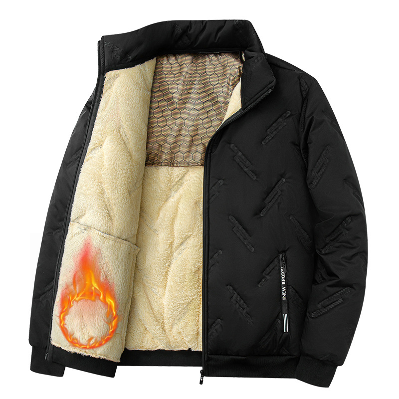 Manteau coton graphène hiver homme chaud