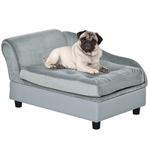 Lit petit chien luxe rangement caché