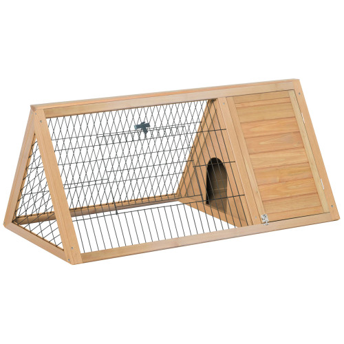 Cage lapin A-frame bois petits animaux