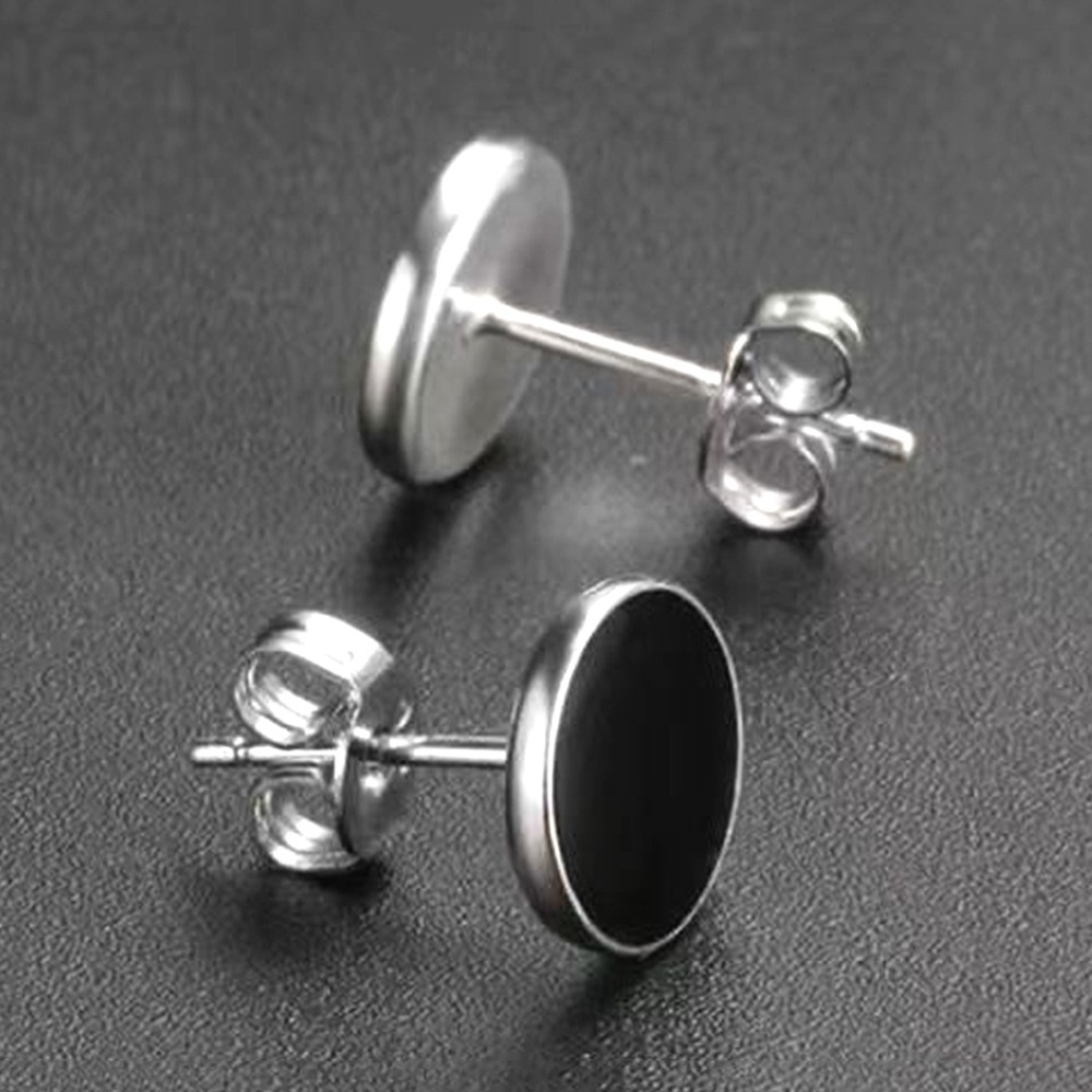 Boucles acier inoxydable percées hip hop punk unisexe
