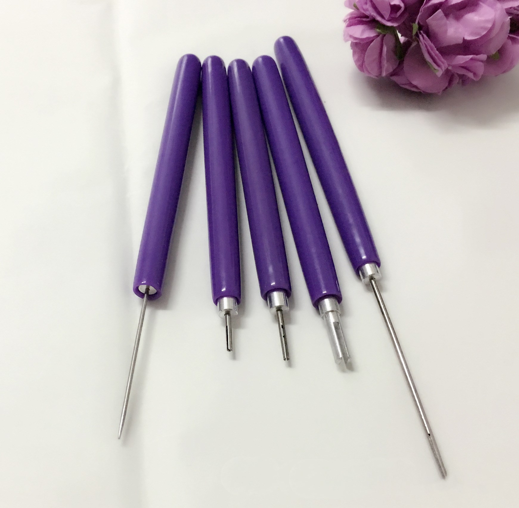 Papier quilling aiguilles longues et courtes stylo roulé
