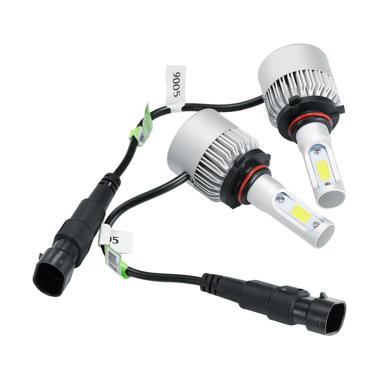 Projecteurs LED avant F-S2 9005 28W intégré série argent