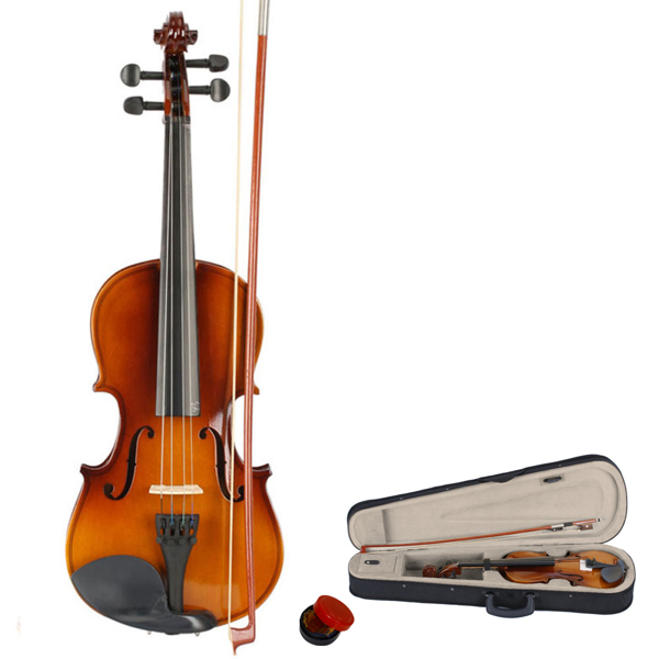 Boîte violon archet colophane couleur