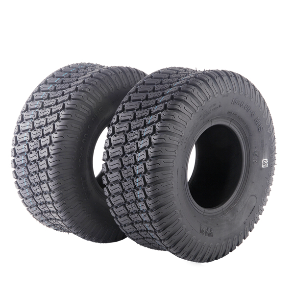Pneus gazon 15x6.00-6 4PR QM332 (x2)