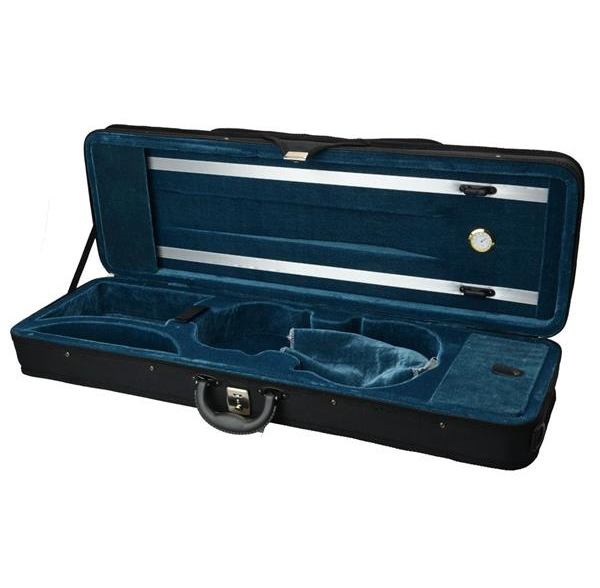 Étui violon carré noir, thermomètre, boucle