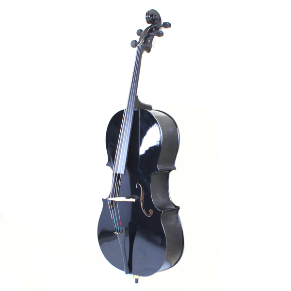 Violoncelle bois de tilleul noir