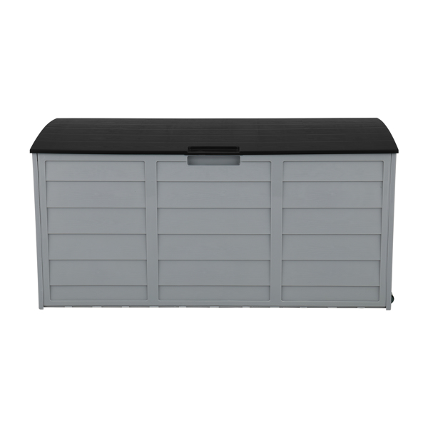 Coffre rangement patio 75gal 130lb couvercle noir