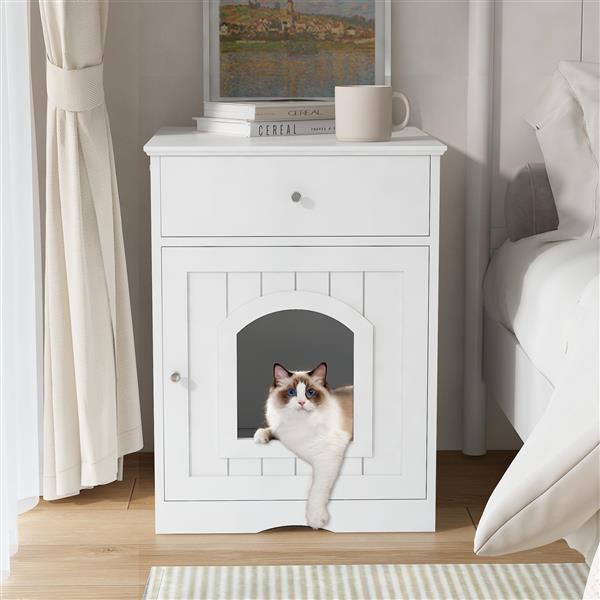 Niche chien bois