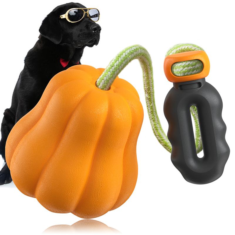 PROKEl jouet corde chien agressif, traction, jeu, orange, indestructible