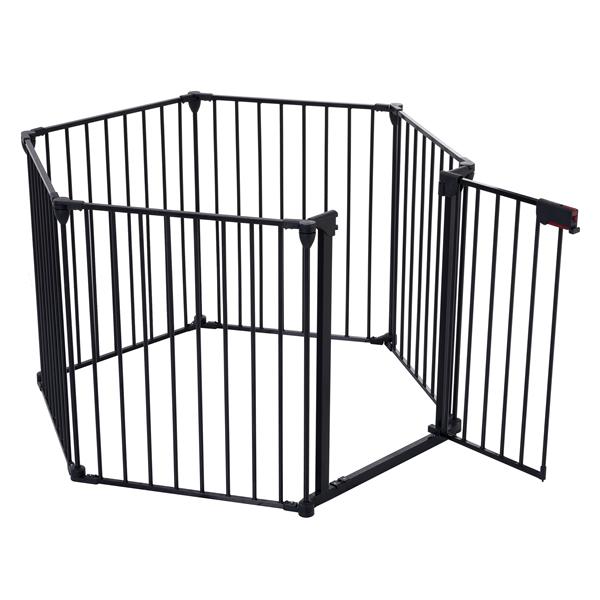 Barrière de sécurité ajustable 150 po, 6 pièces