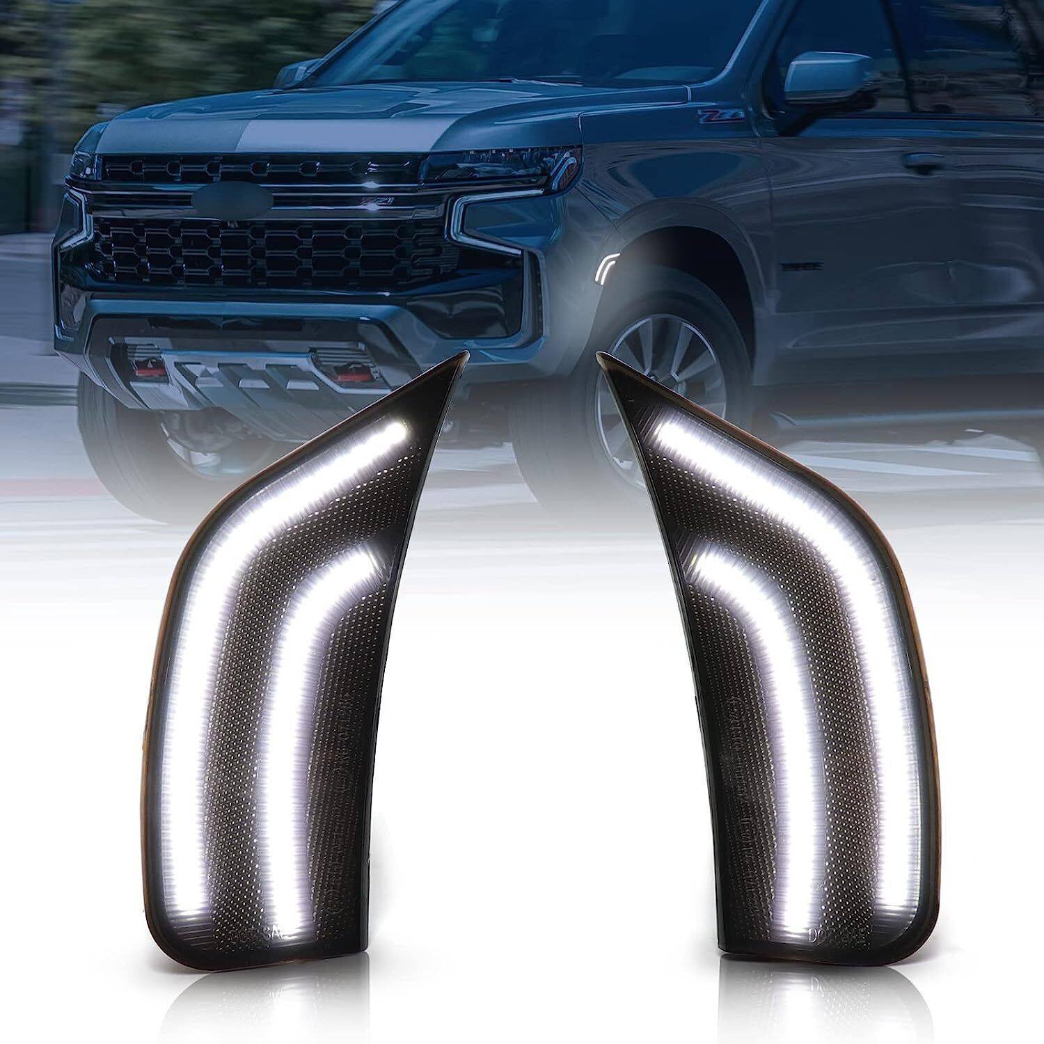 Feus marqueurs latéraux Cadillac Escalade Chevy 2021+