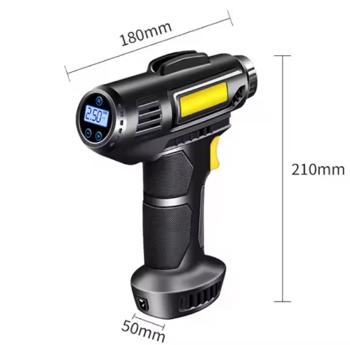 Compresseur air pneu numérique portatif sans fil