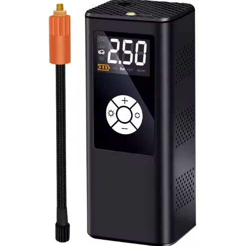 Compresseur air portable sans fil affichage numérique