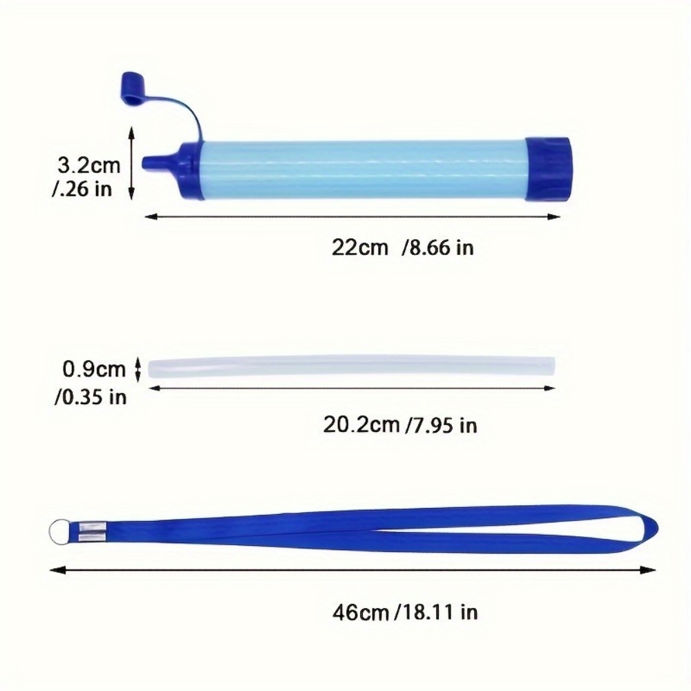 Filtre eau portable randonnée camping voyage urgence