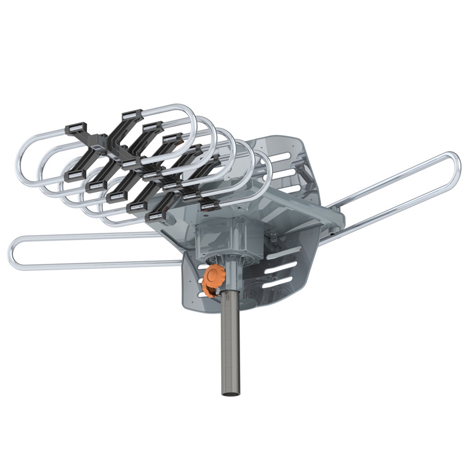 Antenne extérieure rotation 360°, sans support