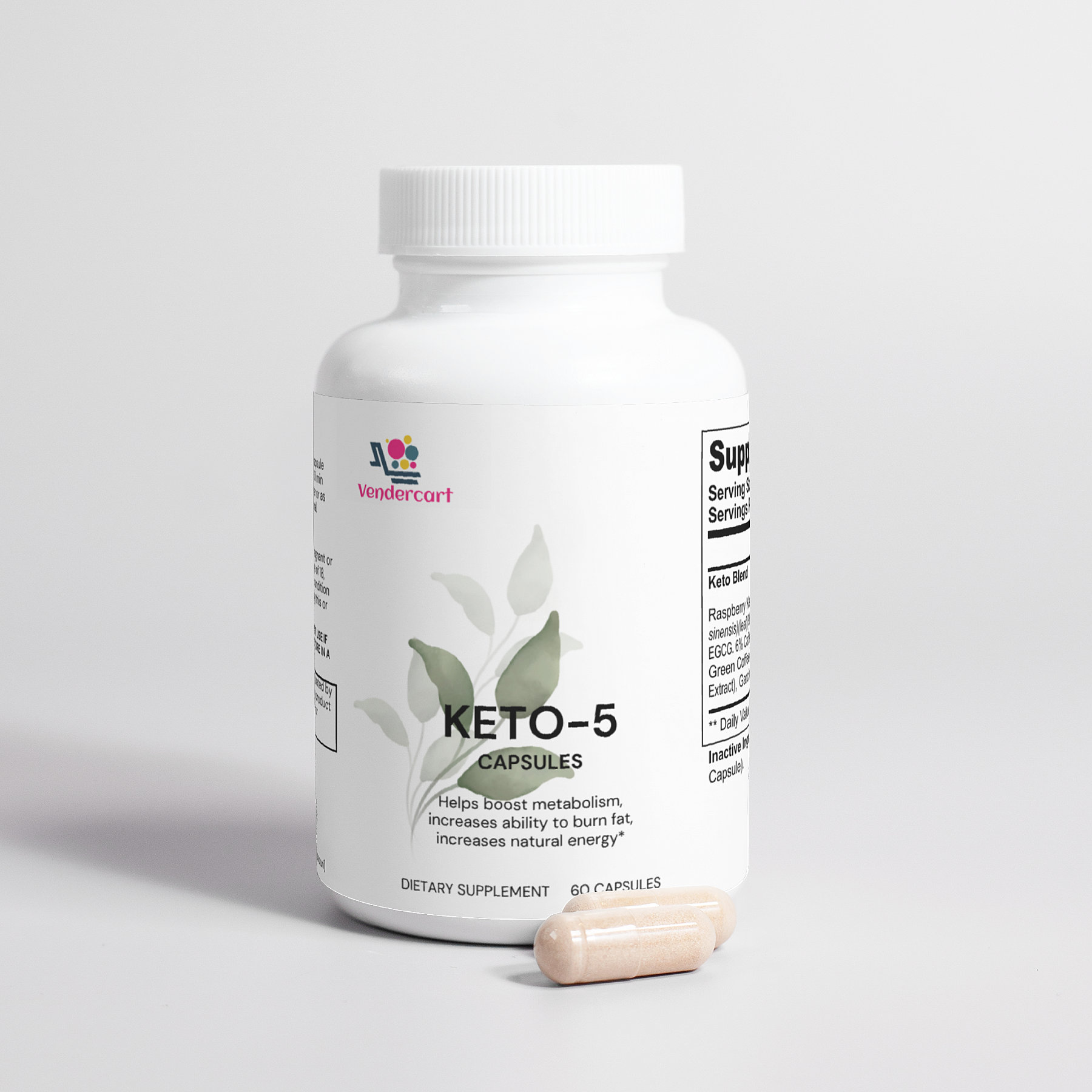 KETO 5 SUPPLÉMENT DIÉTÉTIQUE 60 capsules