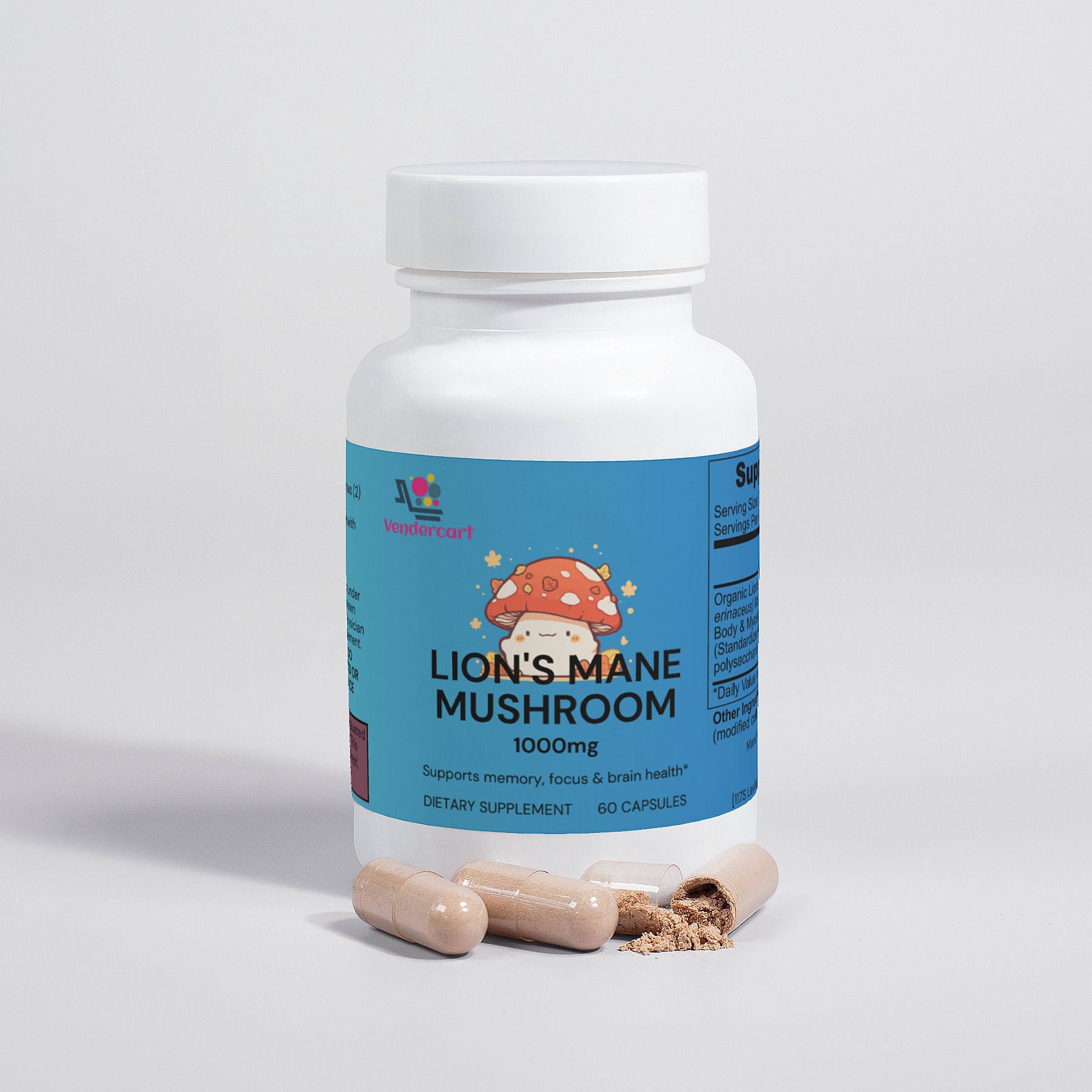 Supplément Champignon Crinière Lion Cognition