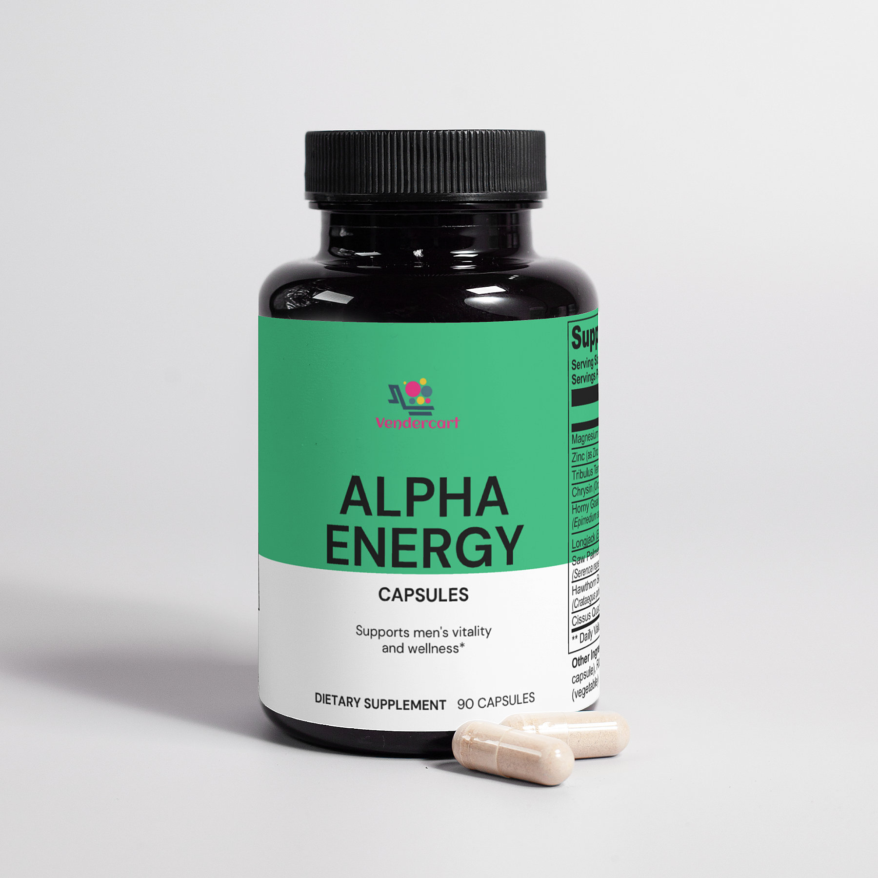 ALPHA ENERGY STIMULANT TESTOSTÉRONE
