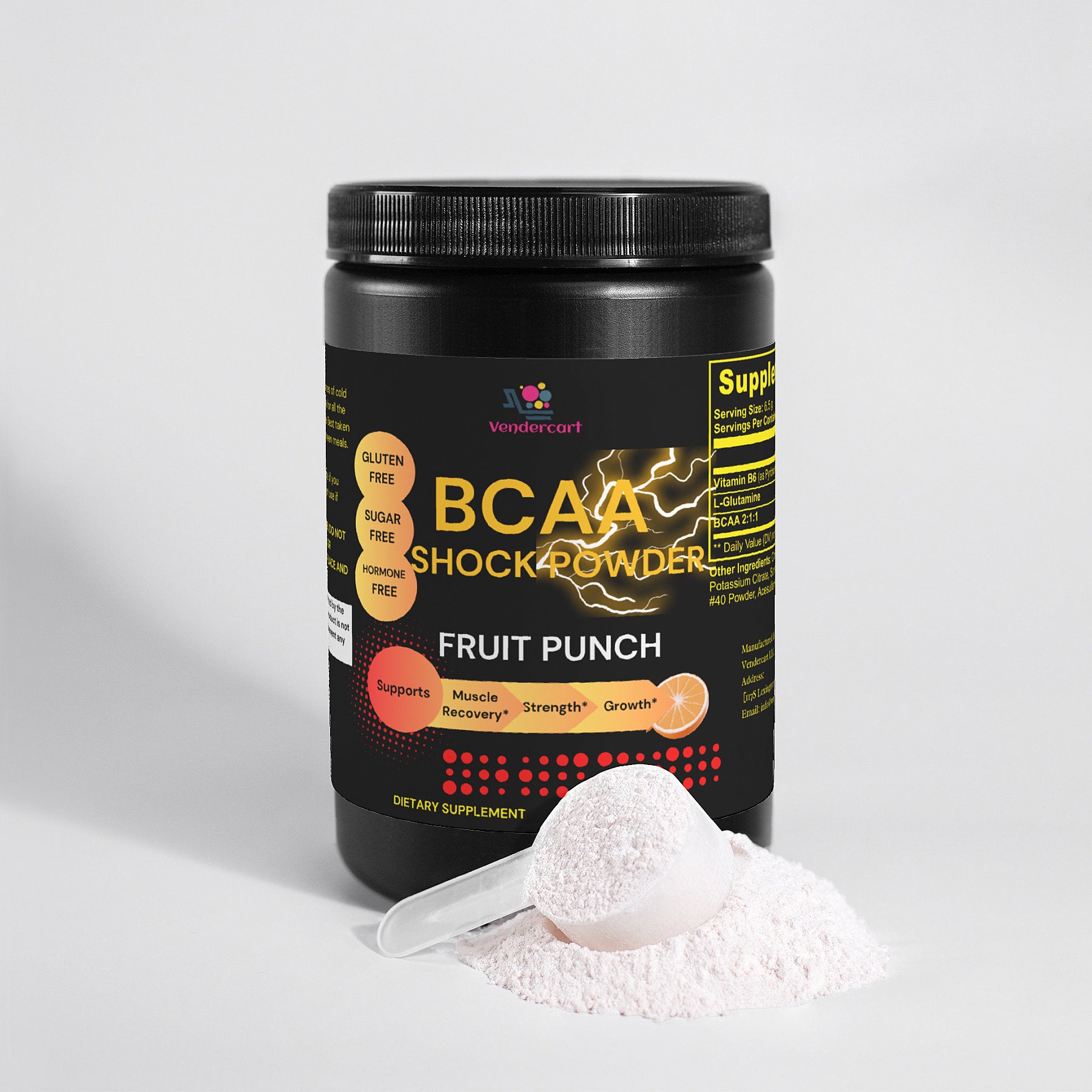 BCAA Shock Powder croissance musculaire performance