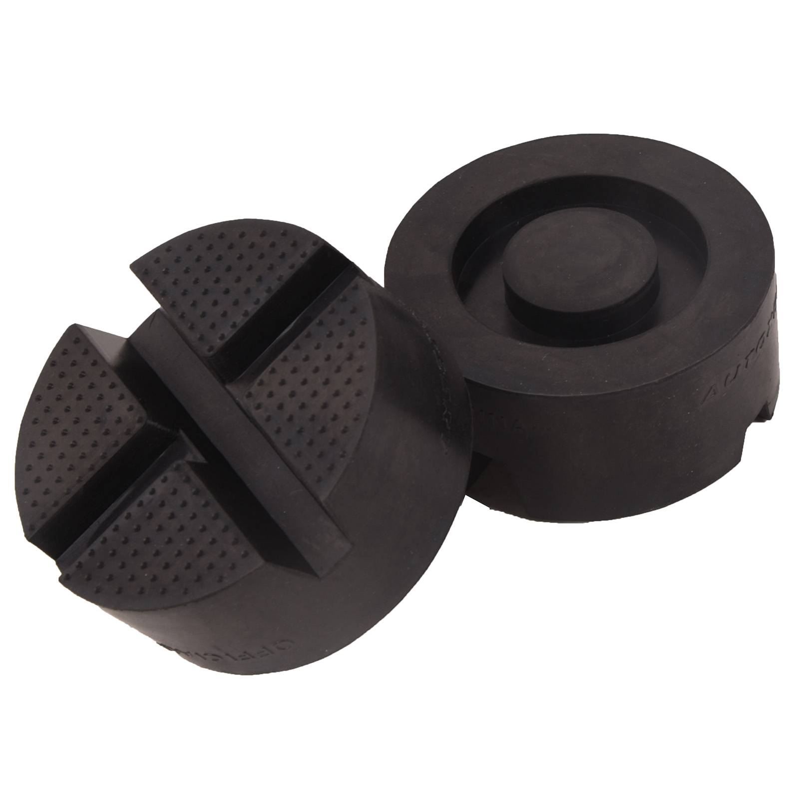 Adaptateur cric caoutchouc universel 2 pcs rail