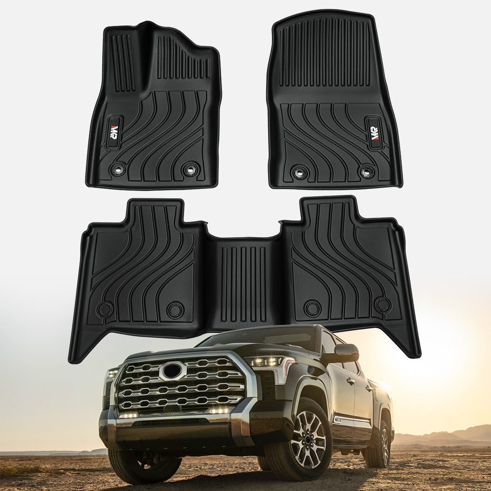 Tapis sol TPE Toyota Tundra CrewMax 22-25 custom