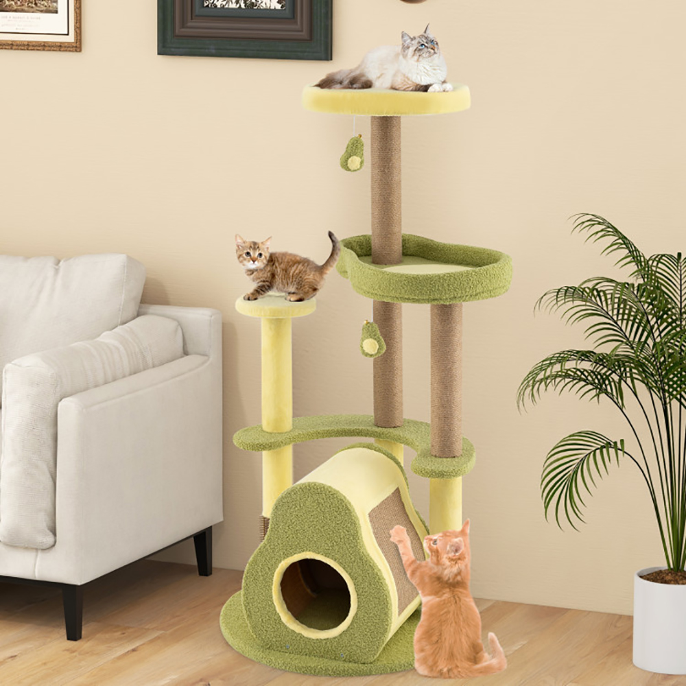 Arbre chat avocat multi-niveaux