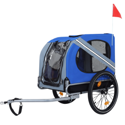 Remorque vélo chien 120 lb capacité cadre acier